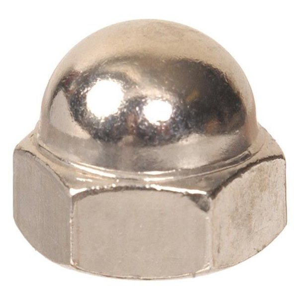Lastplay Cap Nut, #10-24, Steel, Zinc Plated LA881371